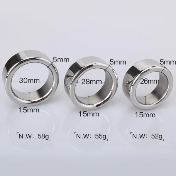 INOX VUÔNG DÀY – ĐEO TRỨNG DÁI HOẶC THÂN DƯƠNG VẬT