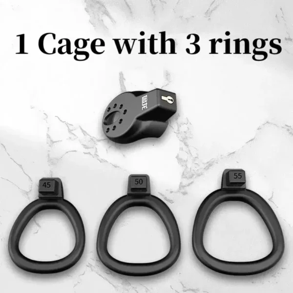 KHÓA DƯƠNG VẬT FLAT CHASTITY CAGE 2024 - THIẾT KẾ DẸP SIÊU NHẸ