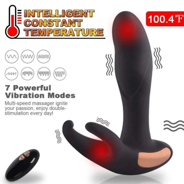 [REMOTE] PLUG RUNG DIBE 004 – MASSAGE RUNG NHIỆT TỰ ĐỘNG 2 ĐIỂM