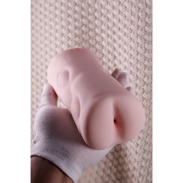 Silicon thủ dâm âm đạo và hậu môn đôi Jiuai (Size 500g)