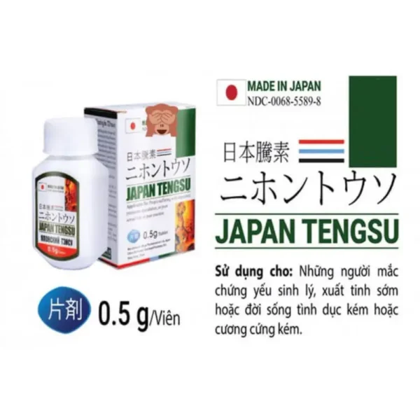 Thuốc cường dương Tengsu – Lọ 16 viên
